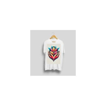 T-shirt imprimé Dama flower 1