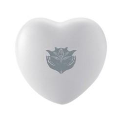 Balle anti-stress en forme de cœur