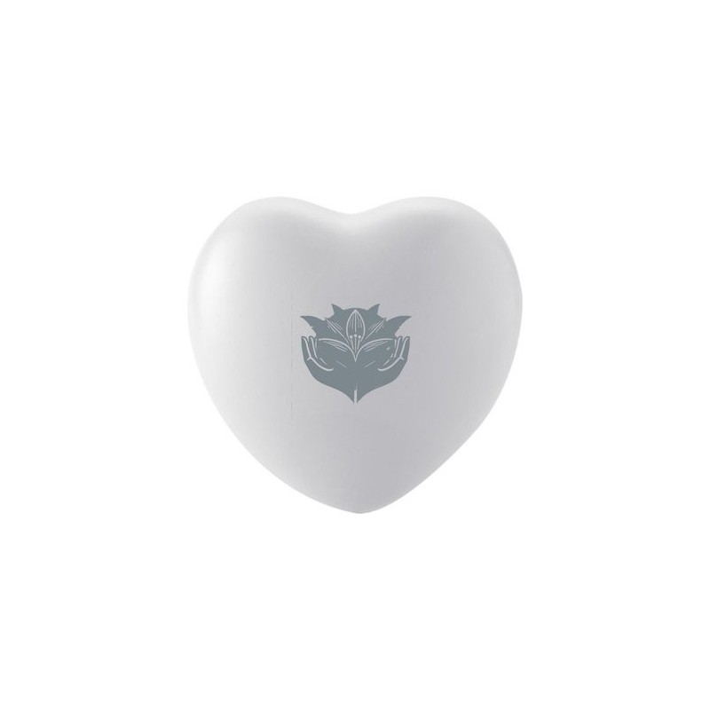 Balle anti-stress en forme de cœur