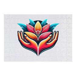 Puzzle de 120 pièces, impression par sublimation