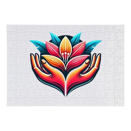 Puzzle de 120 pièces, impression par sublimation