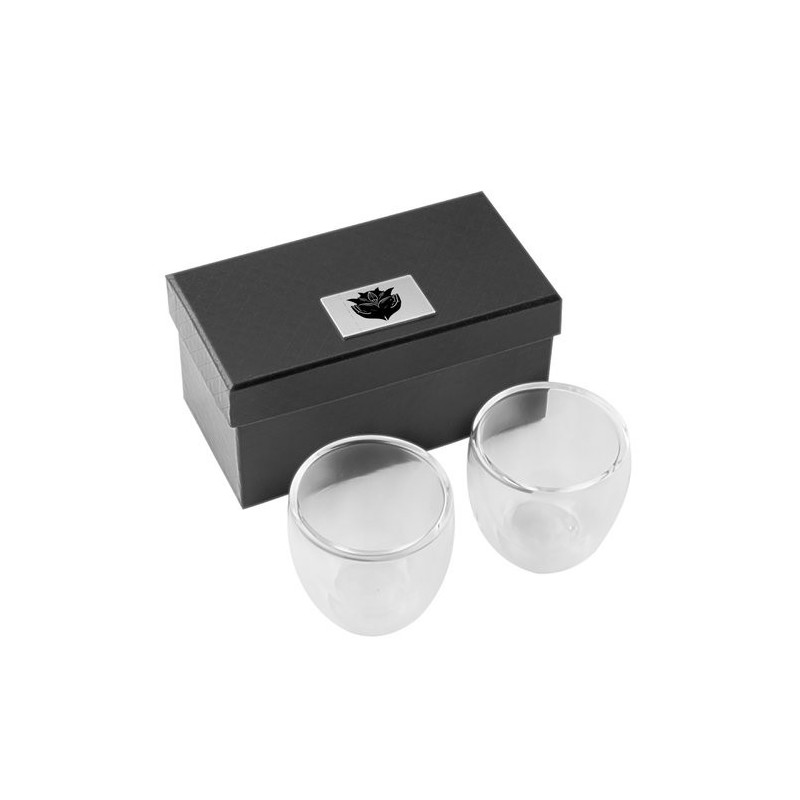 Ensemble de 2 tasses à expresso gravé au laser Seasons™