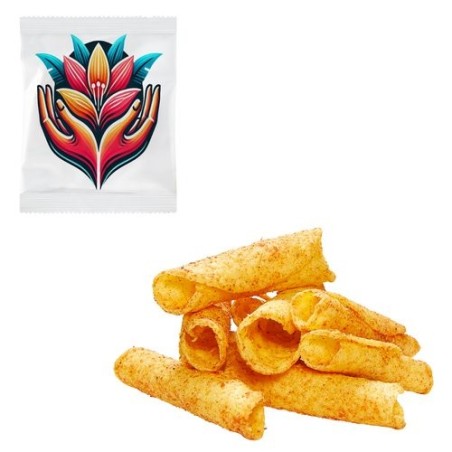 Chips tortilla roulées – 400 paquets