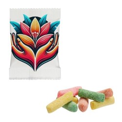 Assortiment de mini-bonbons acidulés HITSCHIES – 1000 unités