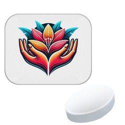 Pastilles Cool-Ice avec boîte bombée – 100 unités