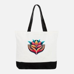 Grand sac fourre-tout en coton VistaPrint®