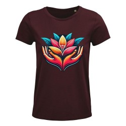 T-shirt femme à col rond Crusader de Sol's™