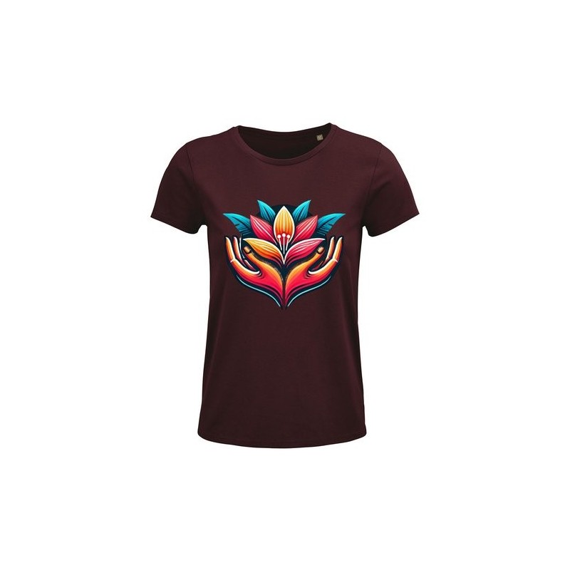 T-shirt femme à col rond Crusader de Sol's™