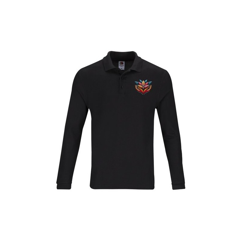 Polo à manches longues Premium Fruit of the Loom®