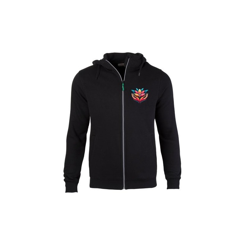 Sweat-shirt à capuche zippé Overhead