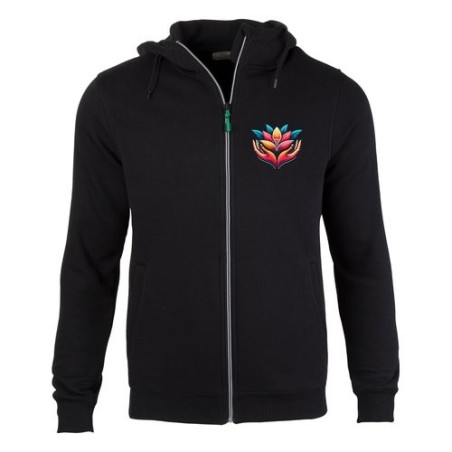 Sweat-shirt à capuche zippé Overhead