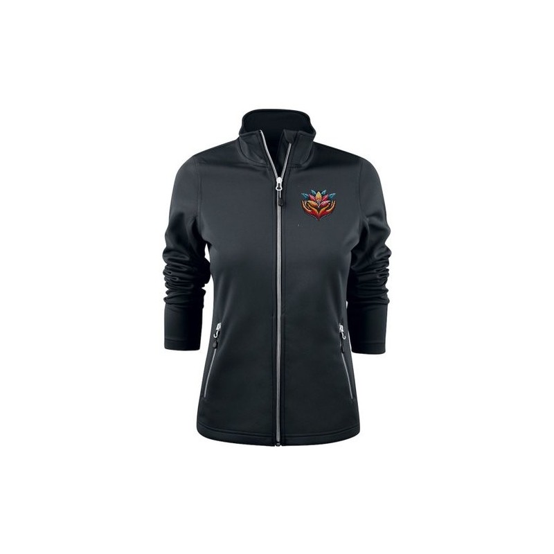 Veste zippée Powerslide de Printer pour femme