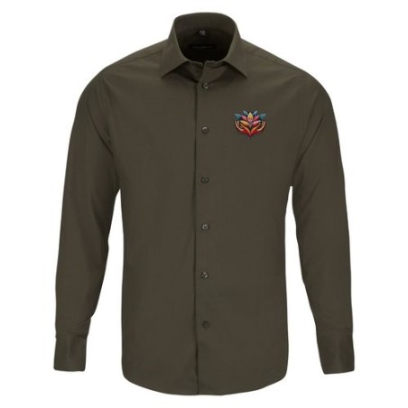 Chemise manches longues coupe slim Russell™