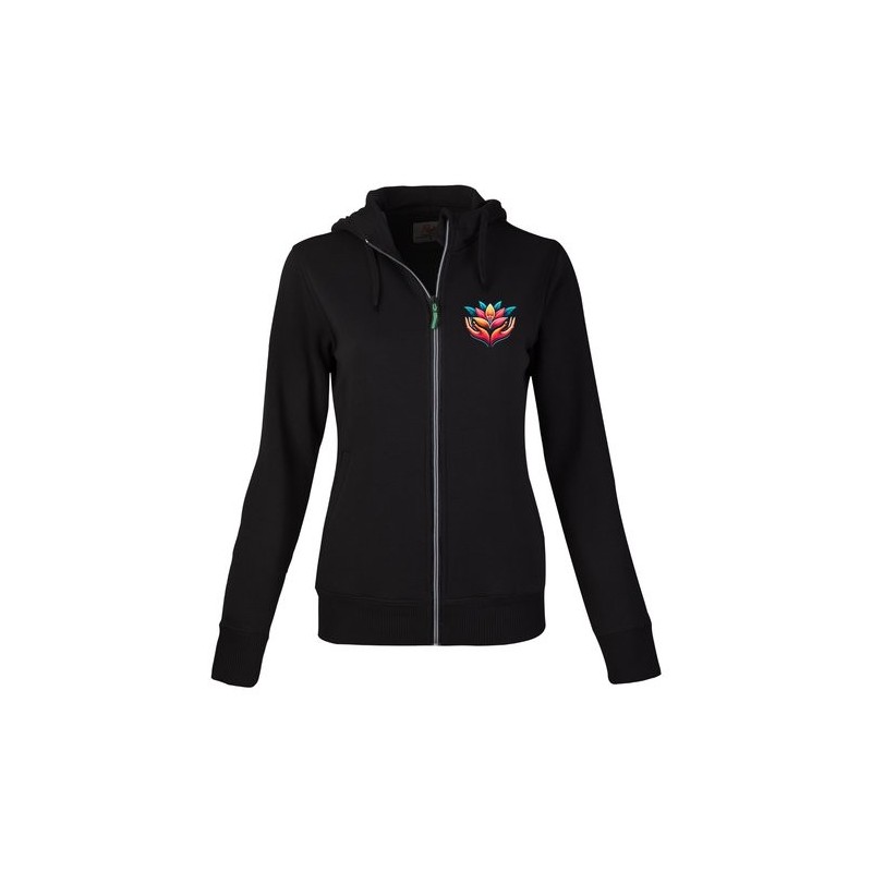 Sweat femme zippé Overhead