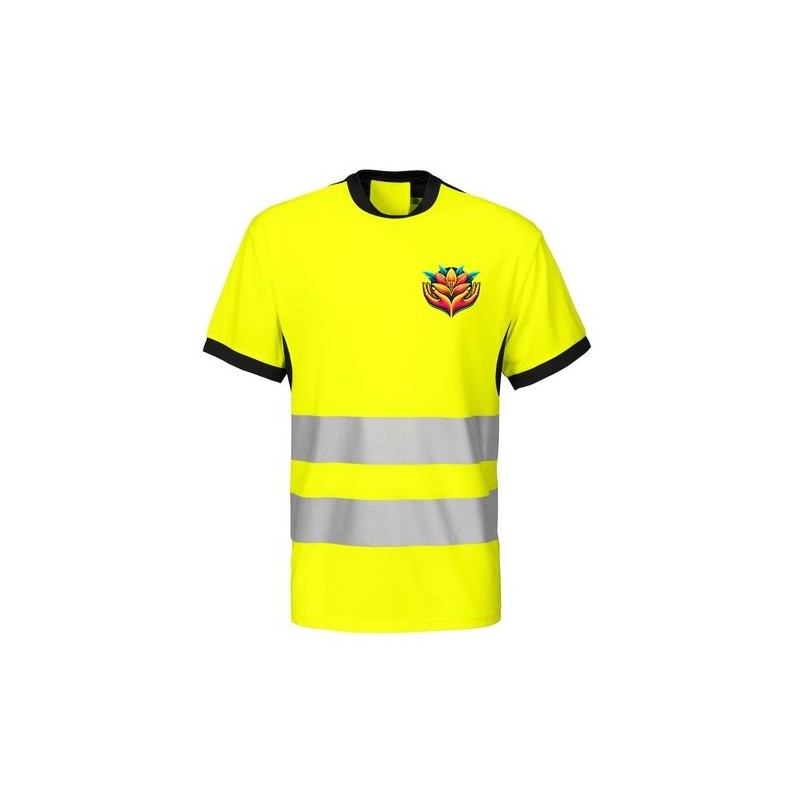 T-shirt Projob conforme à la norme EN ISO 20471 classe 2