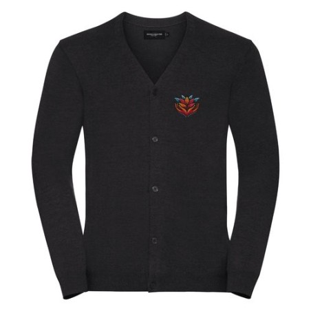 Gilet homme en maille à col en V de Russell™