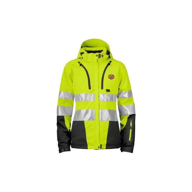 Veste rembourrée pour femme conforme à la norme EN ISO 20471 classe 3/2 de Projob