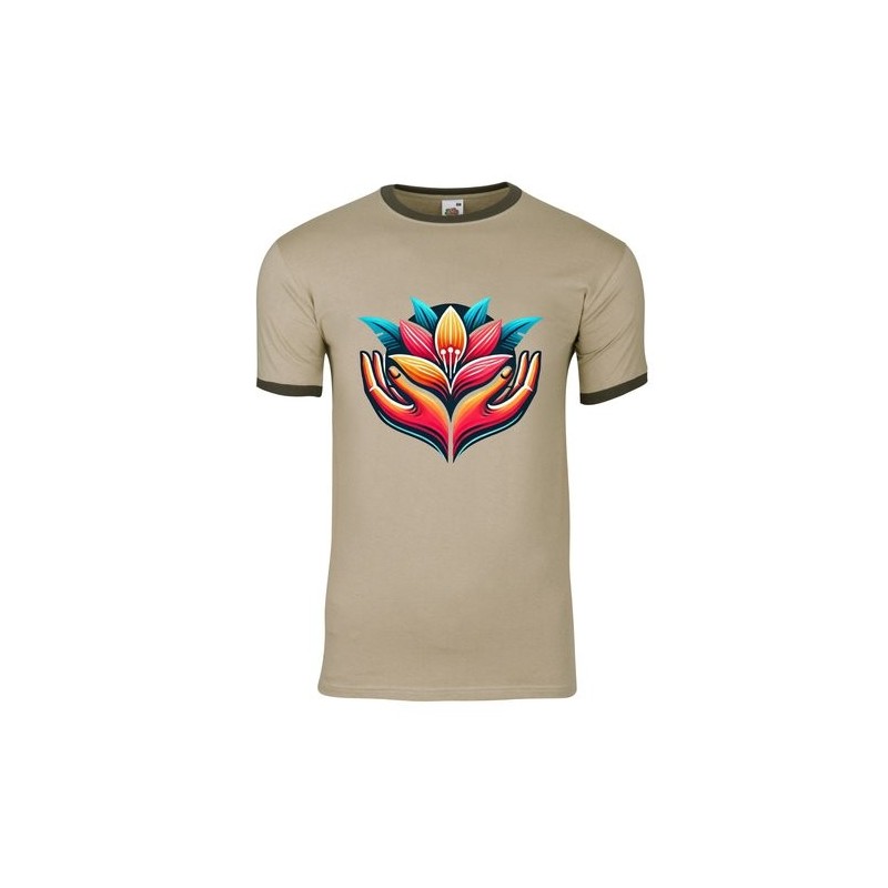 T-shirt homme Ringer Fruit of the Loom®