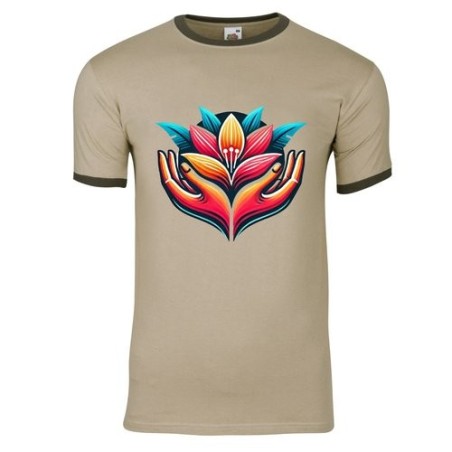 T-shirt homme Ringer Fruit of the Loom®