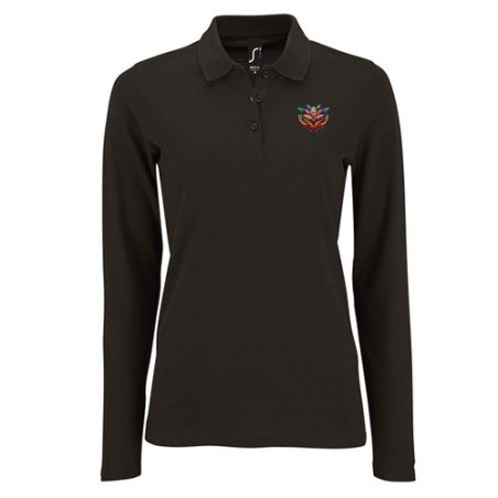 Polo femme manches longues Perfect de Sol’s®