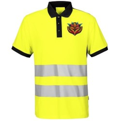Polo piqué Projob conforme à la norme EN ISO 20471 classe 2