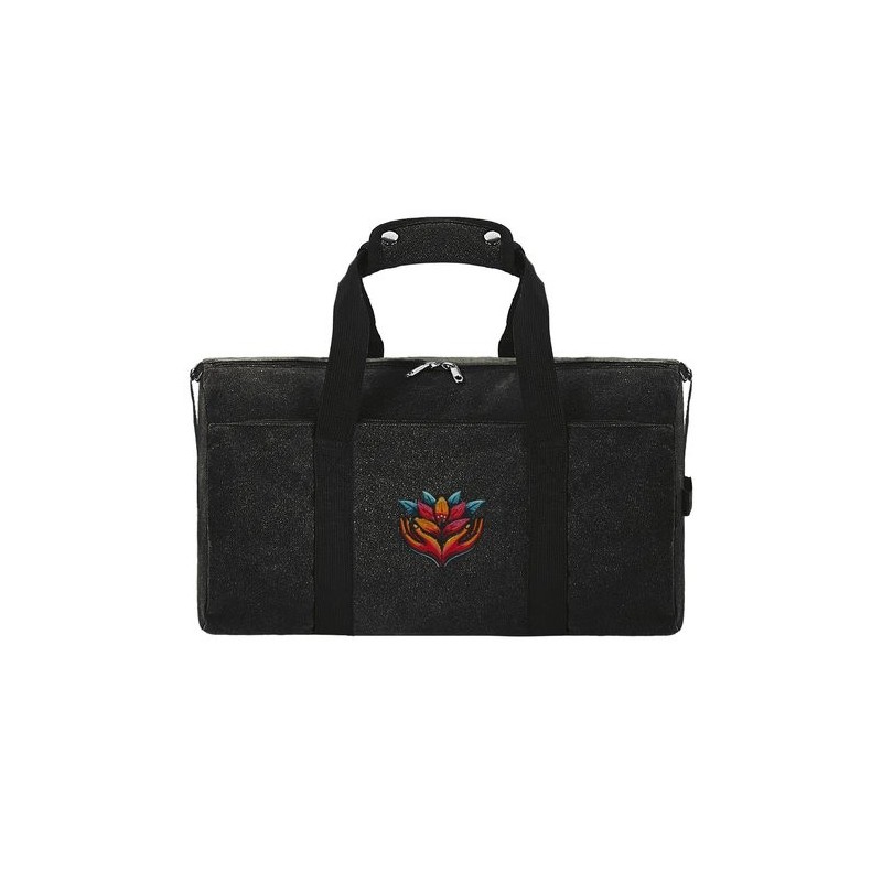 Sac de voyage cylindrique en toile Vintage de BagBase® – 24 L