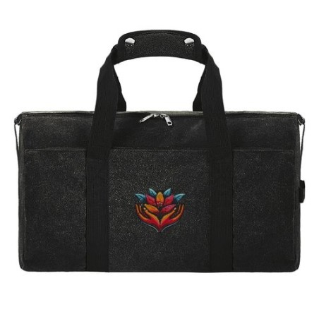 Sac de voyage cylindrique en toile Vintage de BagBase® – 24 L