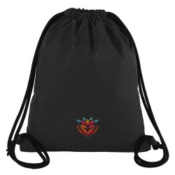 Sac coulissant réfléchissant recyclé de BagBase® – 15 L