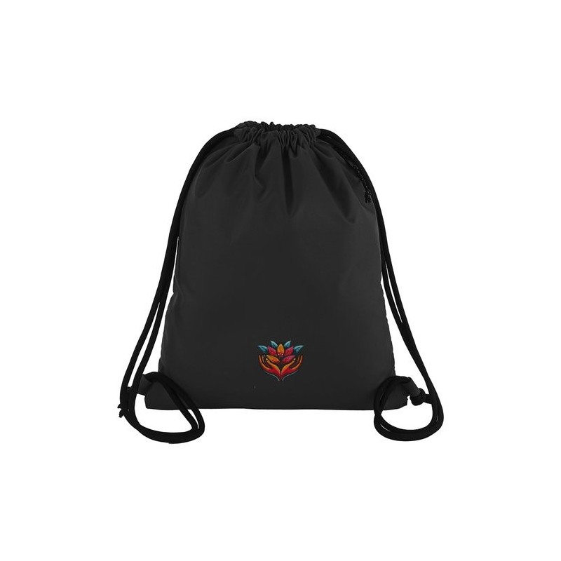 Sac coulissant réfléchissant recyclé de BagBase® – 15 L