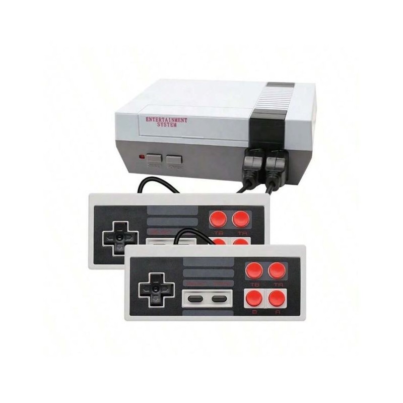 Console de jeu vidéo mini, console de jeu rétro classique avec 2 manettes, jouets électroniques