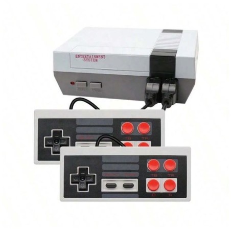 Console de jeu vidéo mini, console de jeu rétro classique avec 2 manettes, jouets électroniques