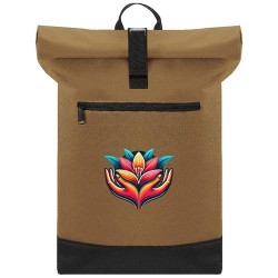 Sac à dos pour ordinateur 15,6" à fermeture repliable de BagBase®