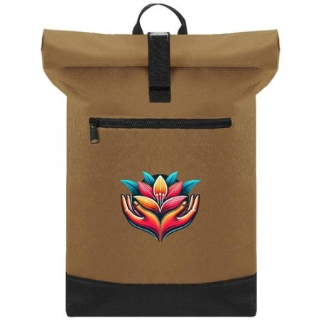 Sac à dos pour ordinateur 15,6" à fermeture repliable de BagBase®