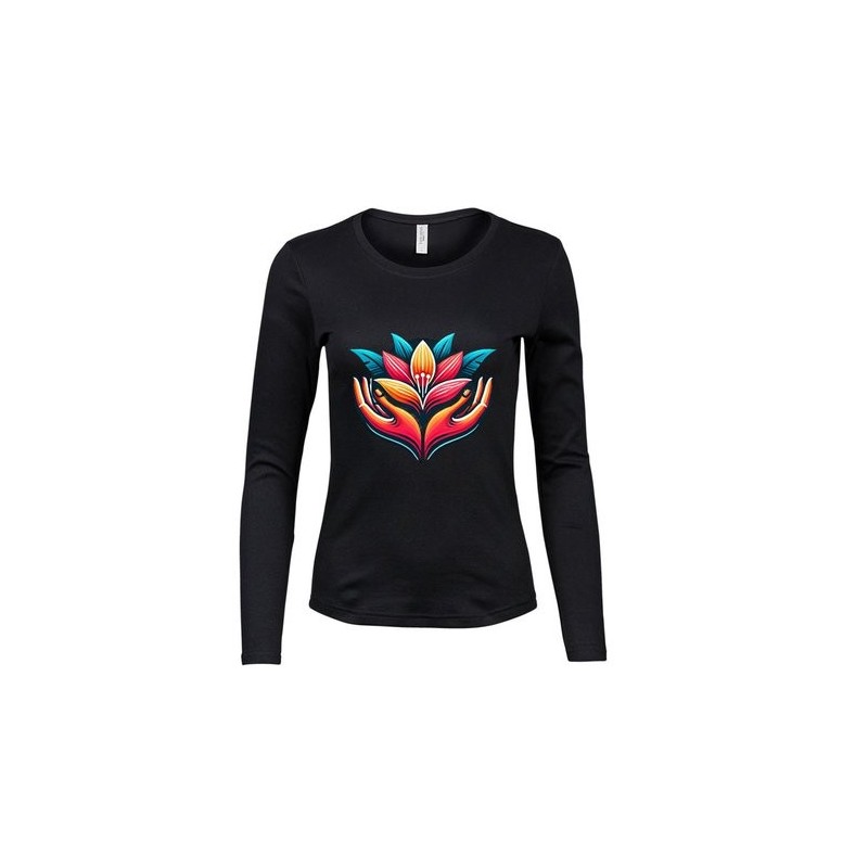 T-shirt femme interlock à manches longues Tee Jays®
