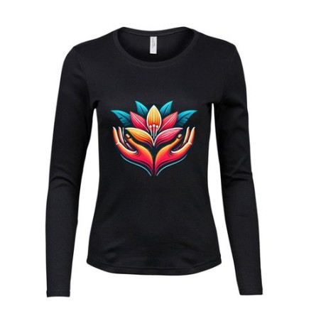 T-shirt femme interlock à manches longues Tee Jays®