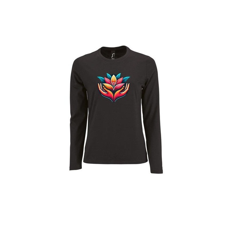 T-shirt femme à manches longues Imperial de Sol’s®