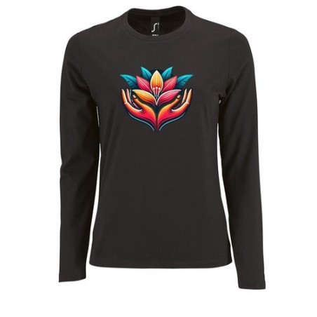 T-shirt femme à manches longues Imperial de Sol’s®