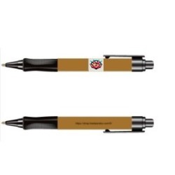 Stylo noir Dama Flowers