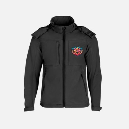 Veste Softshell à capuche B&C™