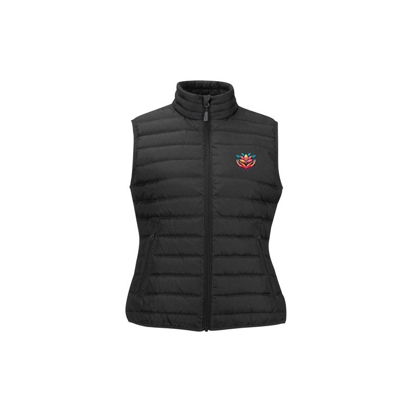 Doudoune sans manches compacte femme – Transfert à chaud