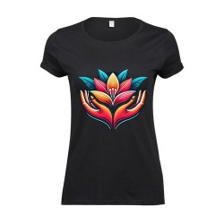 T-shirt femme Roll-Up de Tee Jays®