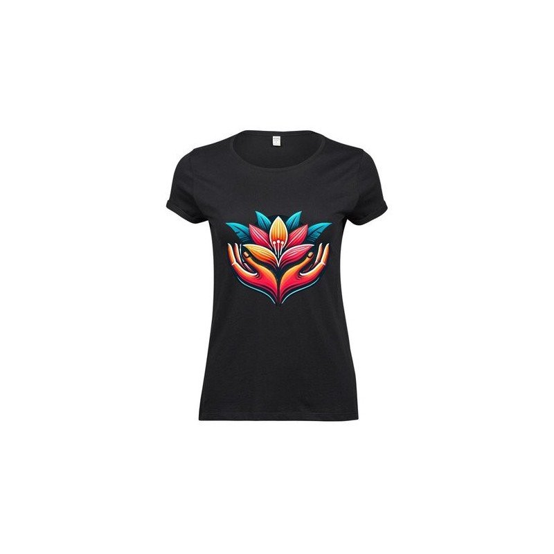 T-shirt femme Roll-Up de Tee Jays®