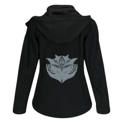 Veste femme softshell à capuche B&C™