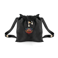 Sac à dos coulissant en coton biologique de Westford Mill® – 8 L