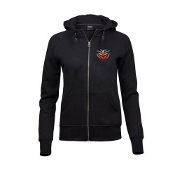 Sweat à capuche zippé Fashion de Tee Jays® pour femme