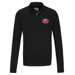 Pull unisexe à col zippé CottoVer®