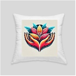 Hummingbird cushion