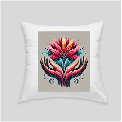 Mountain fox cushion