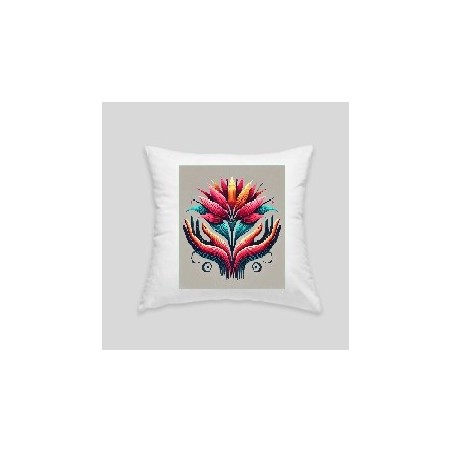 Coussin Dama flower 3