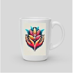 Mug Dama flower 2